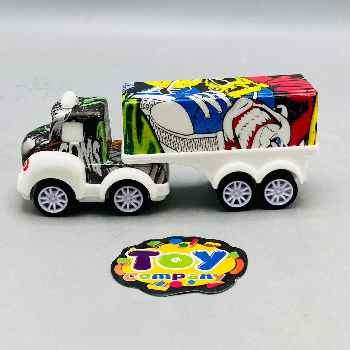 1Pc ABS Inertial City Motorcade Dinosaur Truck