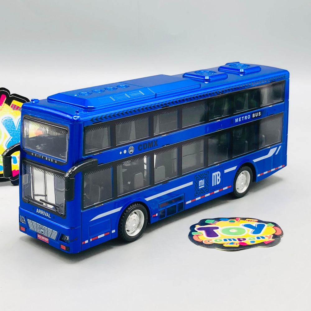 ABS Inertial Double-Decker Bus Model - 1Pc