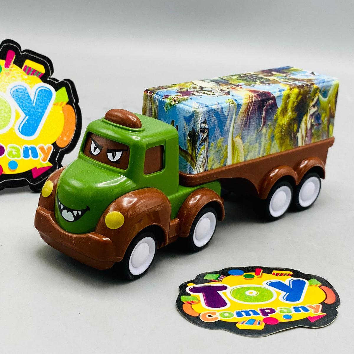 1Pc ABS Inertial Drive Dinosaur Truck