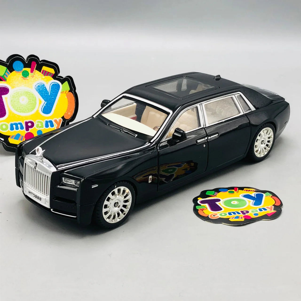 ABS Inertial Rolls Royce Model Car - 1Pc