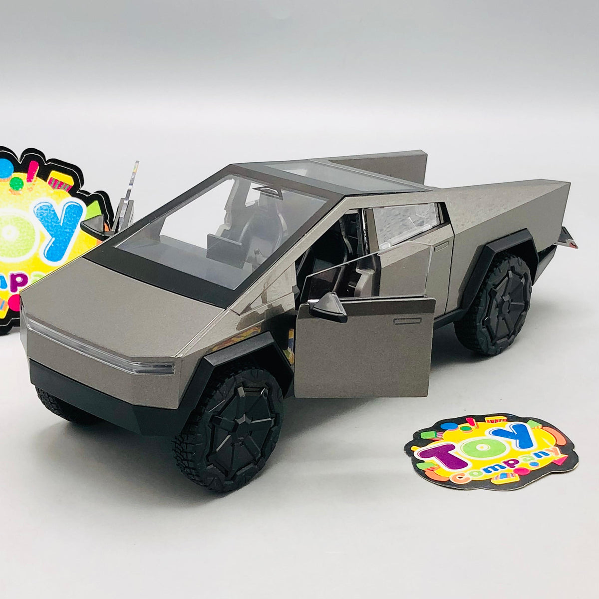 ABS Inertial Tesla With Quad Bike Model Car - 1Pc