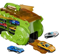 ABS Inertial Dinosaur Truck With 3 Pcs Mini Car