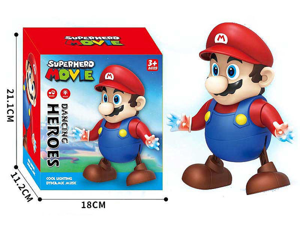 Battery Operated Dancing Super Mario With Light & Music
