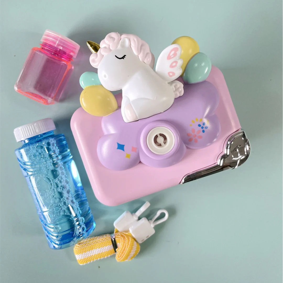 Kids Dream Unicorn Colorful Bubble Camera