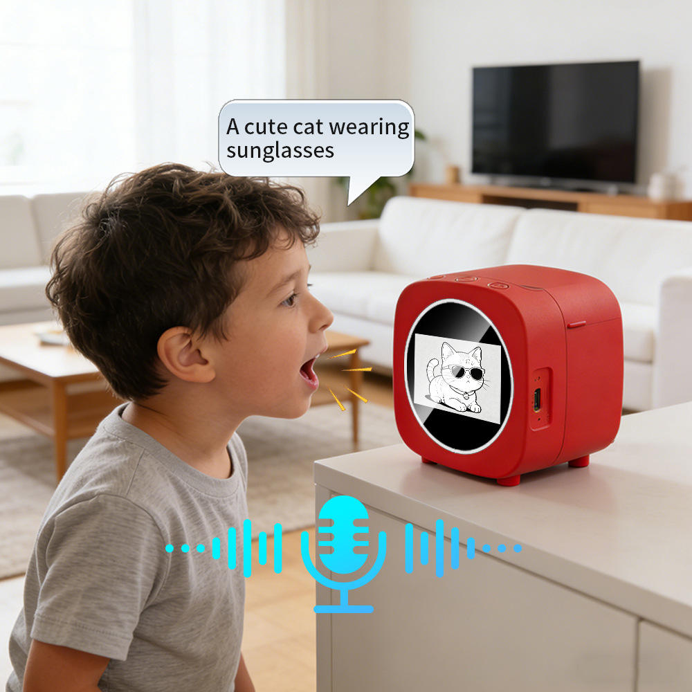 AI Voice-to-Image Smart Thermal Printer