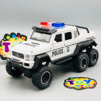 ABS Inertial AMG Police Truck With Smoke - 1Pc