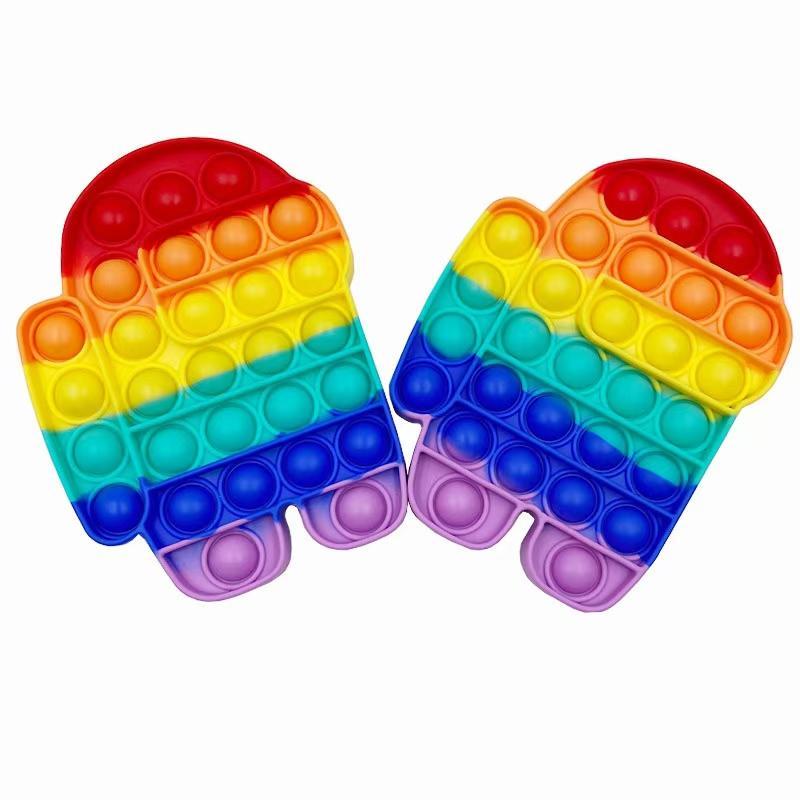 Push Pop It Bubble Fidget - Among Us