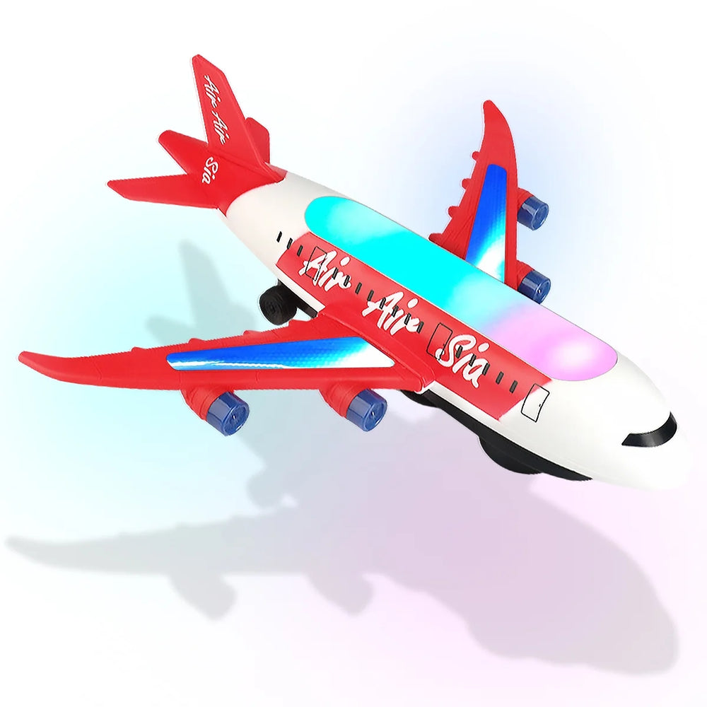 Battery Operated Airliner Toy With Light & Sound