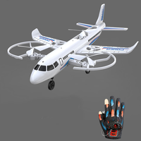 2.4GHz Kinetic Sensing Glove Control Flying Airplane