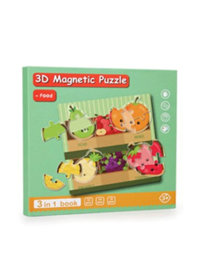3D Magnetic Puzzle Book-Assortment