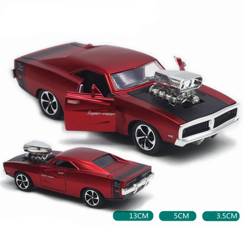 1:32 Diecast Pullback Super Racer Car Model - Assortment