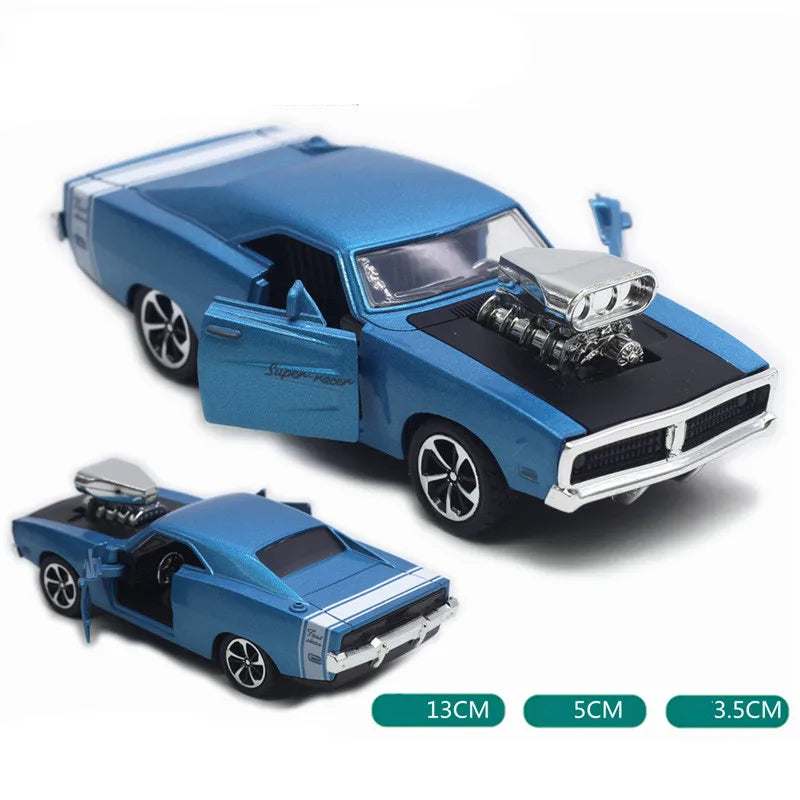 1:32 Diecast Pullback Super Racer Car Model - Assortment