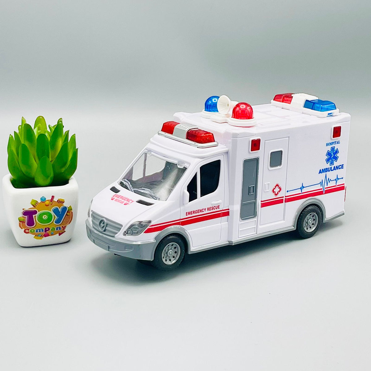 Guard City Rescue Ambulance Toy