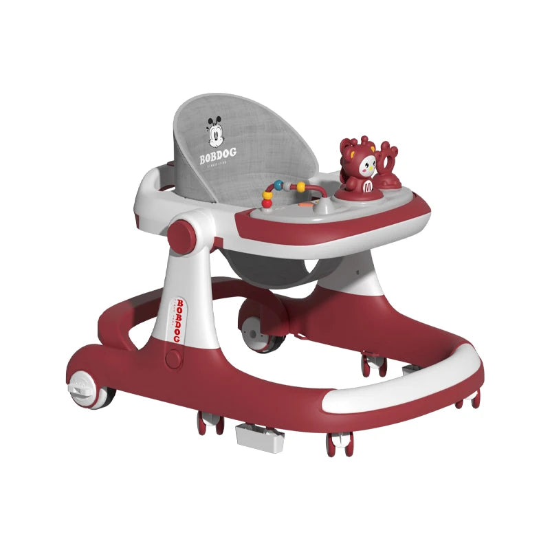 Multi-Functional Baby Walker-Red