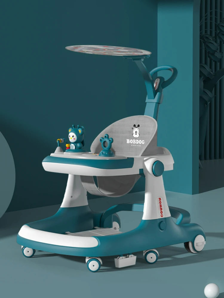 Multi-Functional Baby Walker-Blue