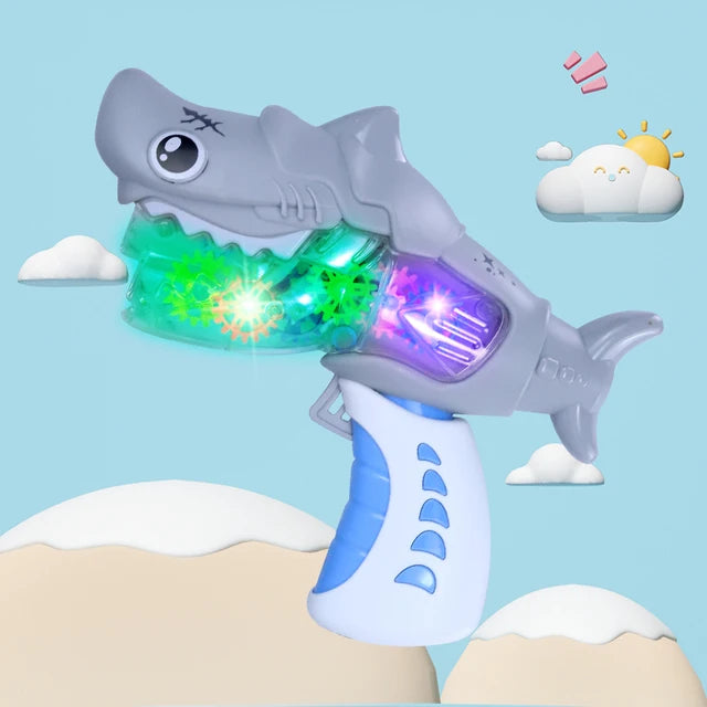 Electric Shark Gear Gun Toy With Light & Music