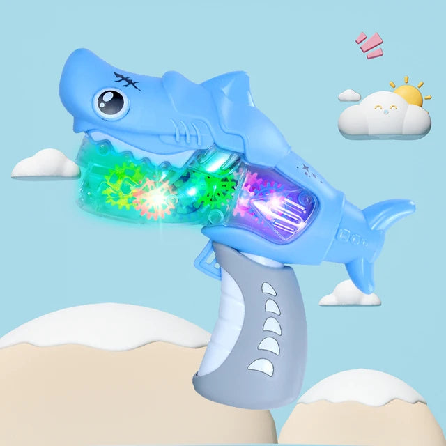 Electric Shark Gear Gun Toy With Light & Music