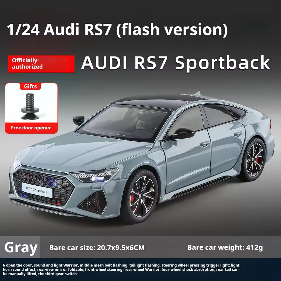 
1:24 Diecast Audi RS7 Sportback Model Car
