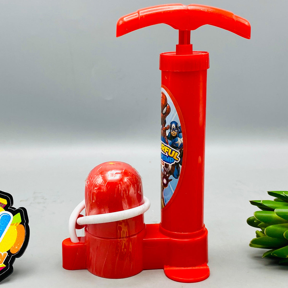 Avengers Mini Air Pump With 10Pcs Balloons