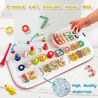 7in1 Multi-Functional Montessori Puzzle Stacking Block Toy