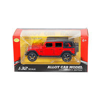 1:32 Diecast Rubicon Wrangler Jeep