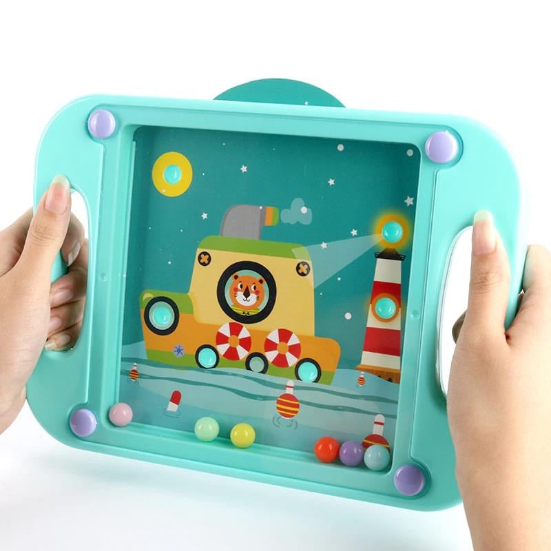 Hand-Held Balance Ball Maze Board