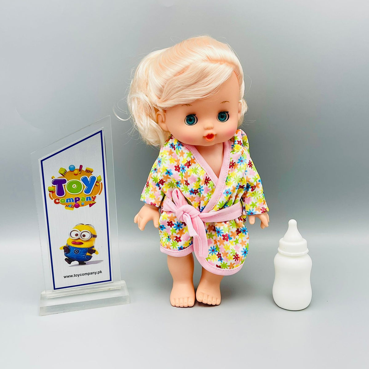 Tie Hair Baby Doll with Feeder