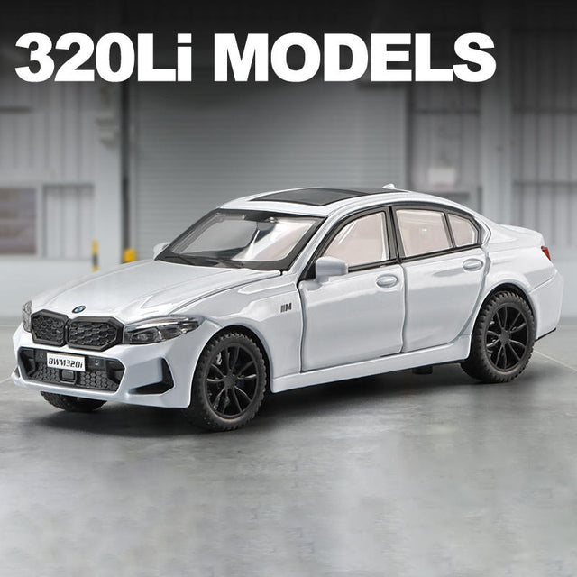 1:32 Diecast BMW 320i Light & Sound Model Car