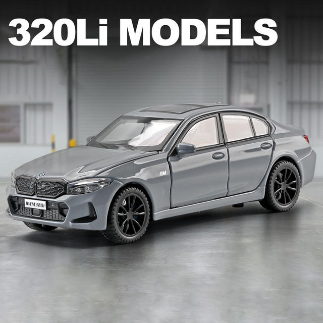 1:32 Diecast BMW 320i Light & Sound Model Car