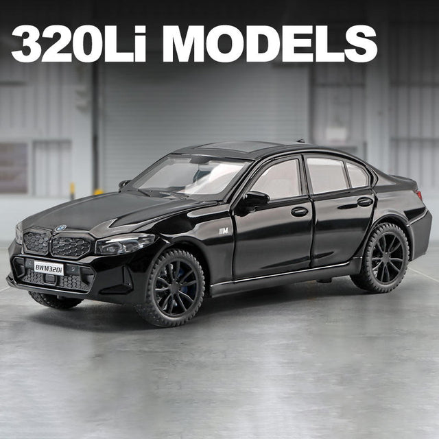 1:32 Diecast BMW 320i Light & Sound Model Car