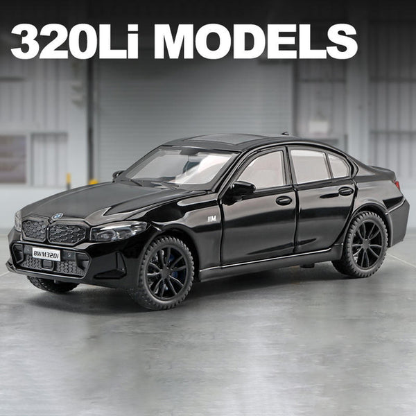 1:32 Diecast BMW 320i Light & Sound Model Car