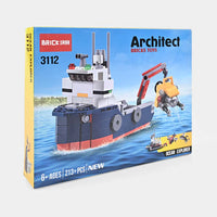 4in1 DIY Architect Ocean Explorer Bricks Set - 213+Pcs
