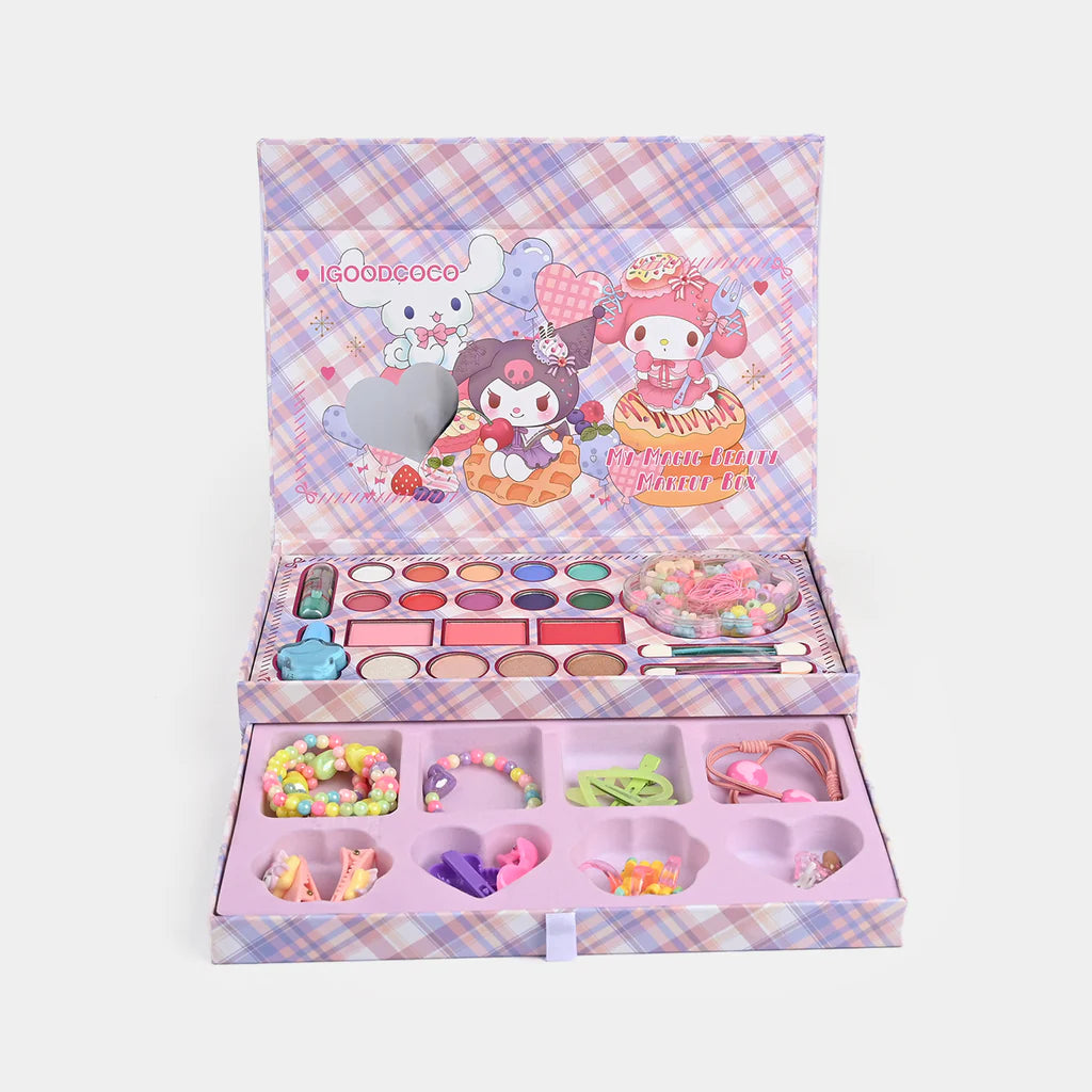 37Pcs Realistic Magical Makeup & Jewellery Set