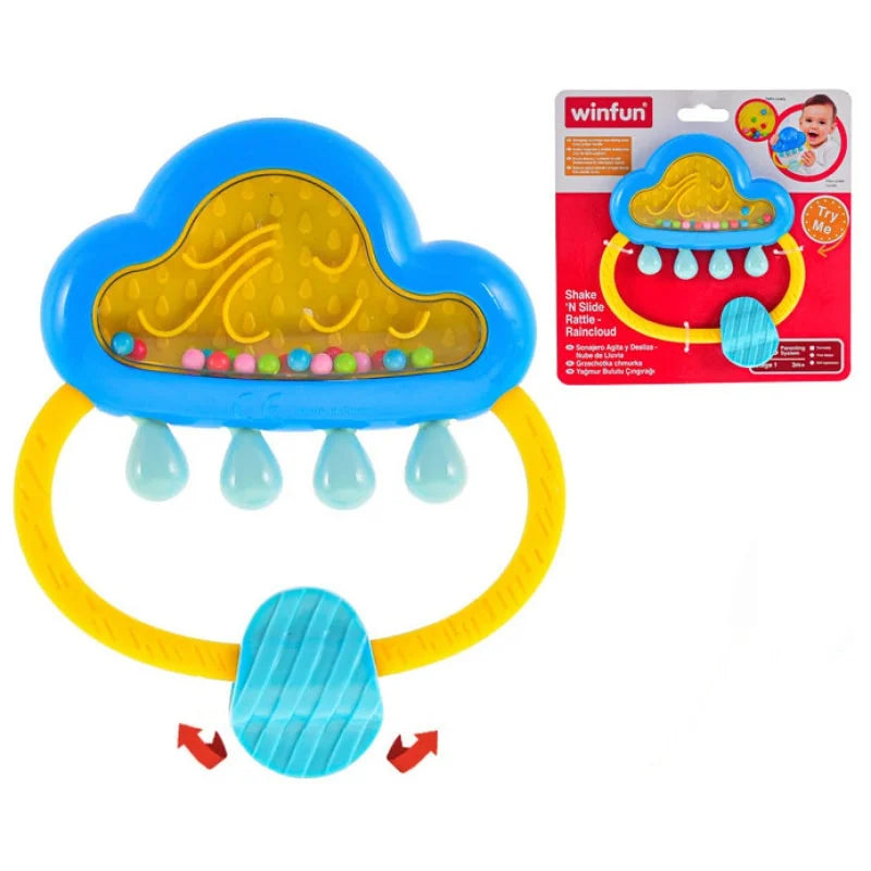 Winfun Shake 'N Slide Rattle-Raincloud