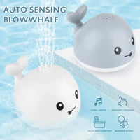 Thumbnail for Mini Induction Whale Fountain Bath Toy With Light