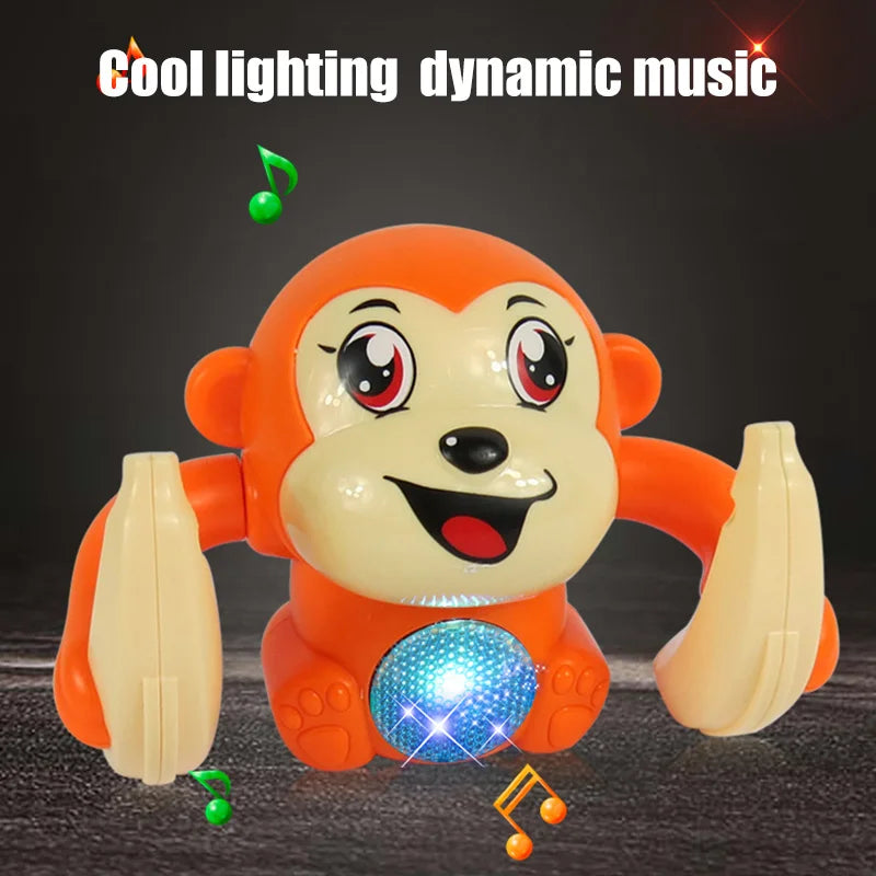 Electric Light & Sound Tumbling Monkey