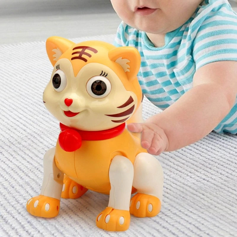 Cute Electric Walking Light & Musical Tiger