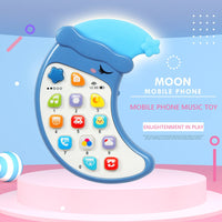 Moon Shaped Phone & Teether Toy