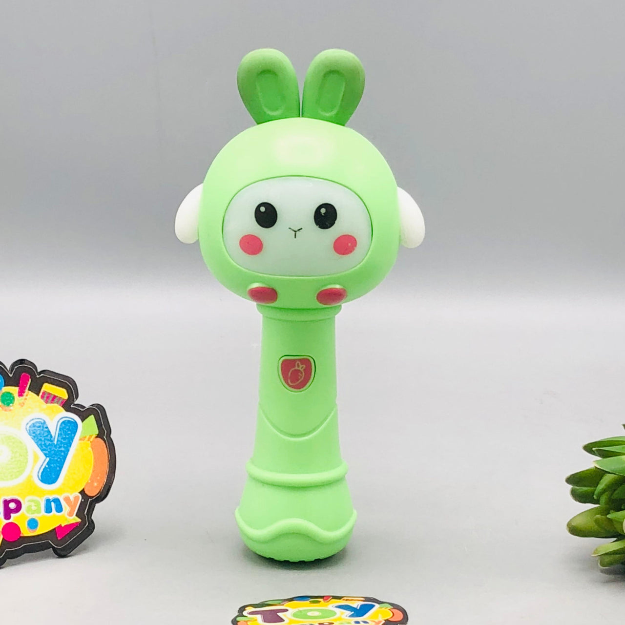 Baby Cute Musical Rabbit Stick With Lights