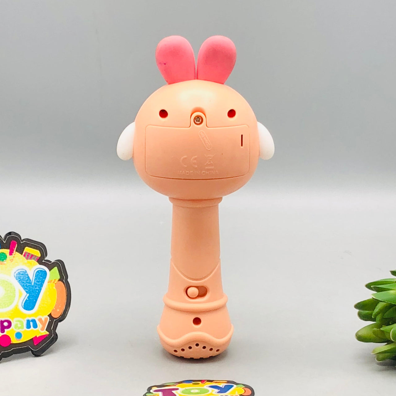 Baby Cute Musical Rabbit Stick With Lights