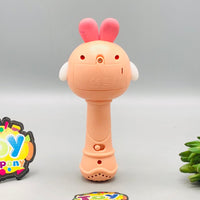 Baby Cute Musical Rabbit Stick With Lights