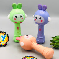 Baby Cute Musical Rabbit Stick With Lights