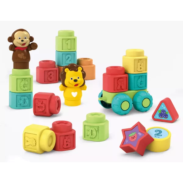 31Pcs Baby Soft Building Blocks Set