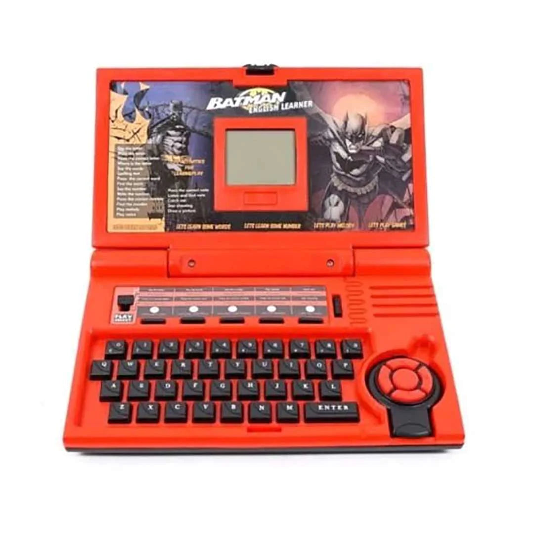 English Learning Laptop Batman Design Toy