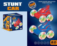 Battery Operated Light & Sound Stunt Car