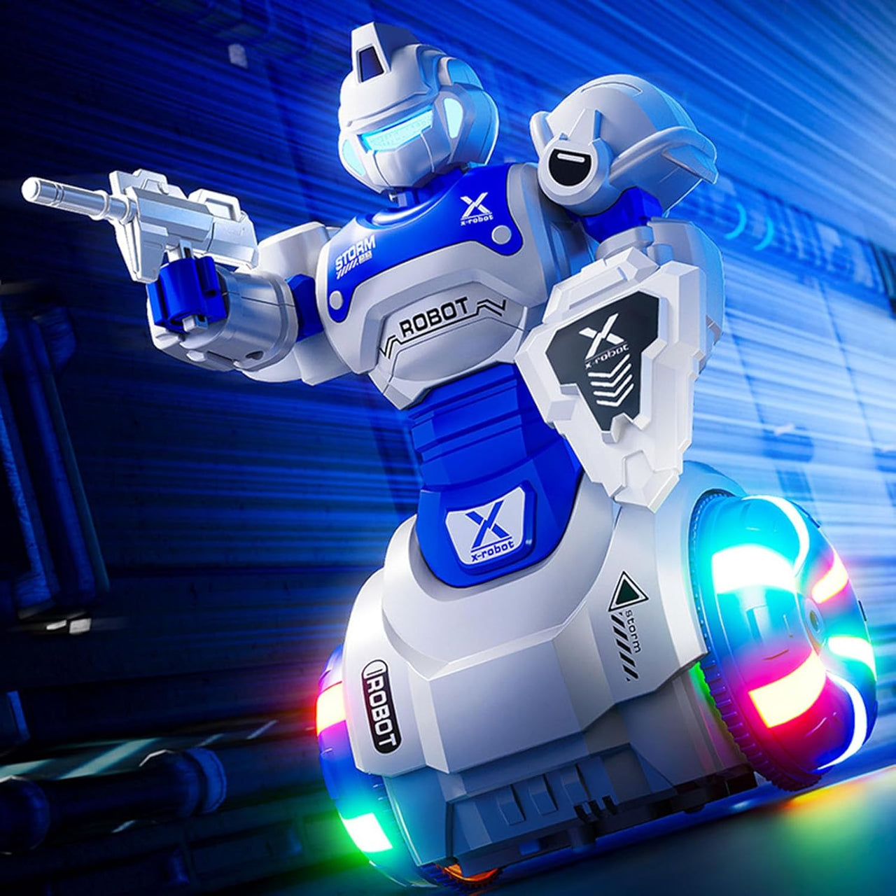 Battery Operated Dancing Robot With Light & Music