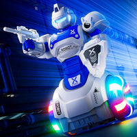 Battery Operated Dancing Robot With Light & Music