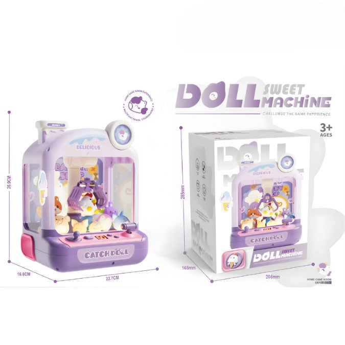 Battery Operated Doll Claw Machine
