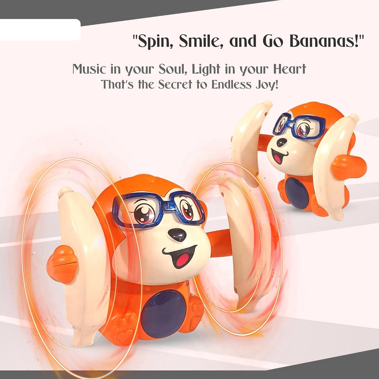 Battery Operated Cute Mini Tumbling Monkey