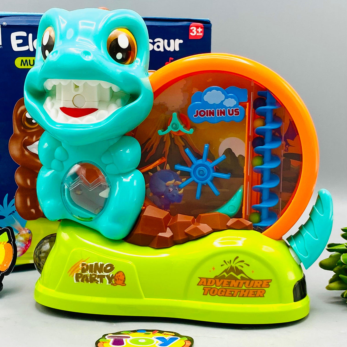 Battery Operated Cute Musical Dinosaur With Smoke